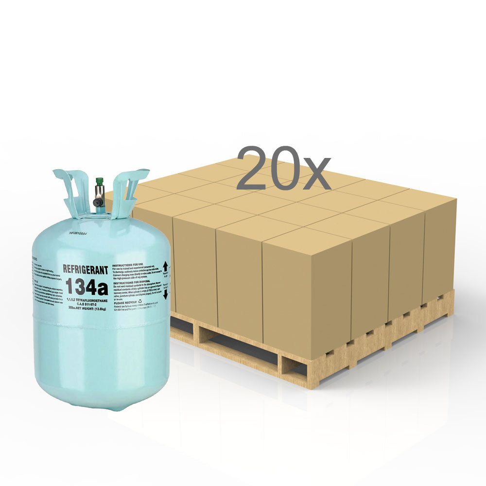 Half Pallet R-134A 30lb. (20 Cylinders $329/$329 ea.)