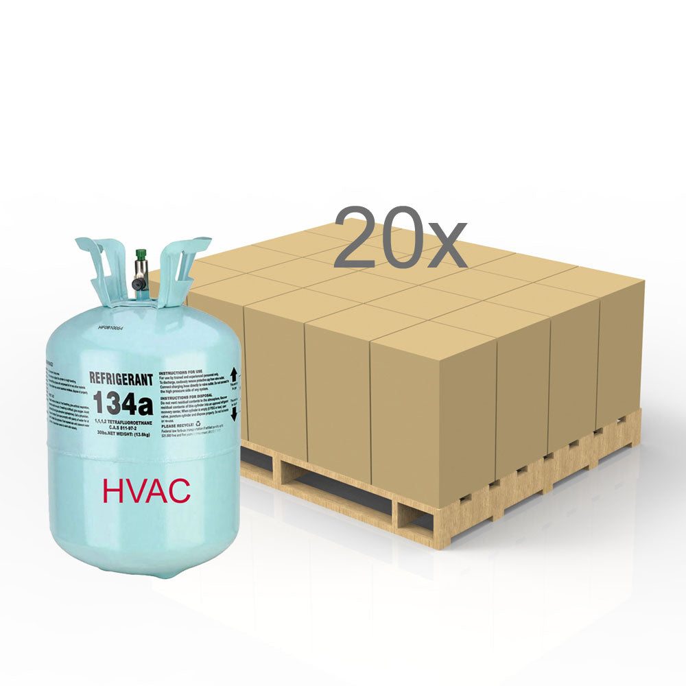 Half Pallet R-134A 30lb. (20 Cylinders $329/$329 ea.)