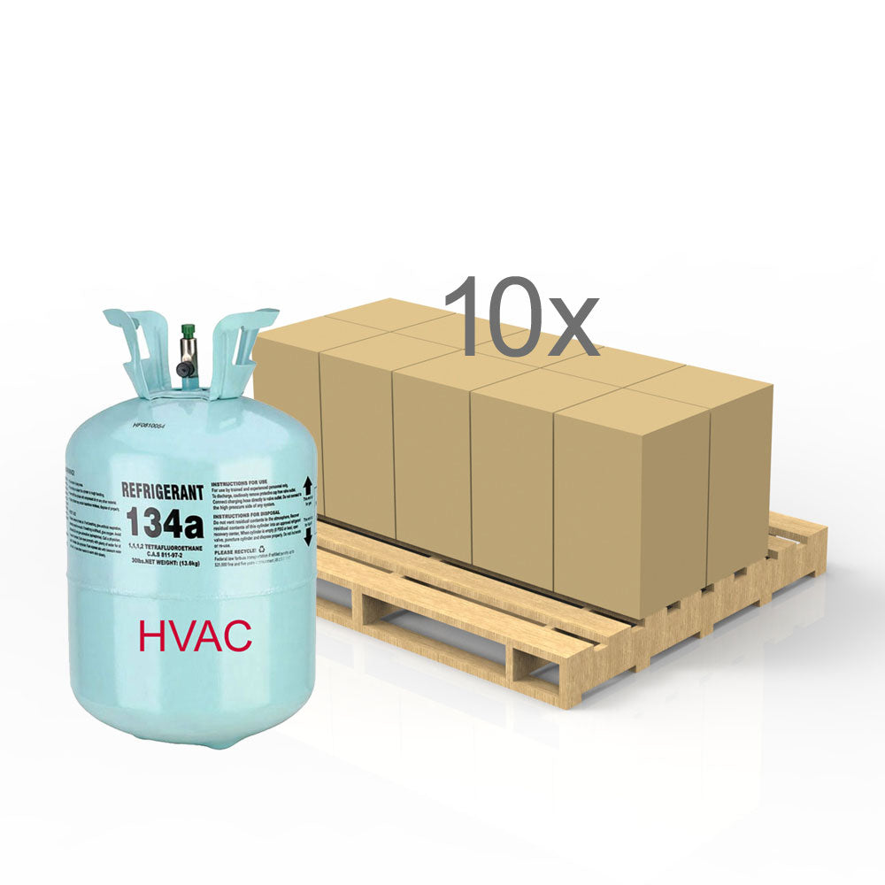 Quarter Pallet R-134A 30lb. (10 Cylinders $309/$329 ea.)