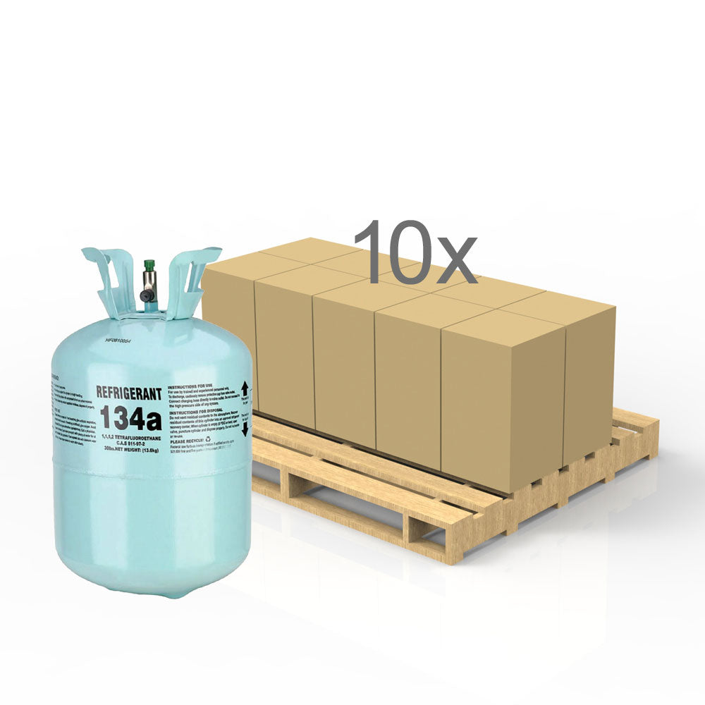 Quarter Pallet R-134A 30lb. (10 Cylinders $309/$329 ea.)