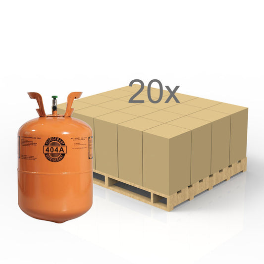 Half Pallet R-404A 24lb. (20 Cylinders $389 ea.)